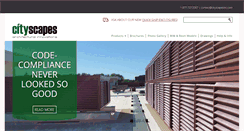 Desktop Screenshot of cityscapesinc.com